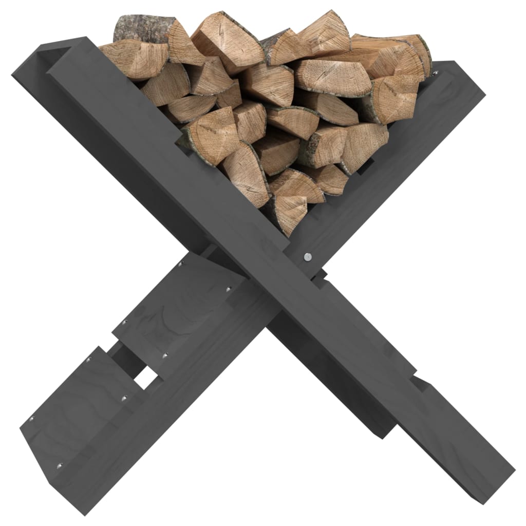 vidaXL Log Holder 47x39.5x48 cm Solid Pinewood