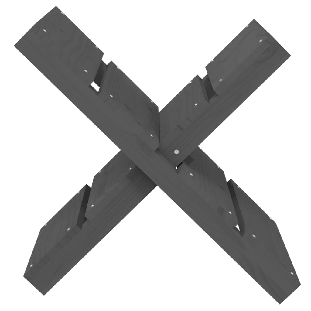 vidaXL Log Holder 47x39.5x48 cm Solid Pinewood