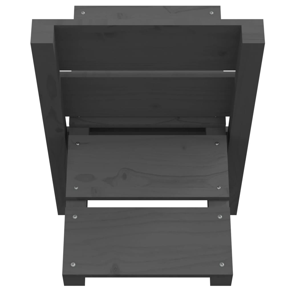 vidaXL Log Holder 47x39.5x48 cm Solid Pinewood