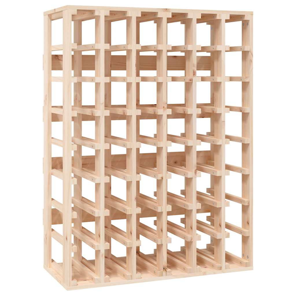 vidaXL Wijnrek 58,5x33x60,5 cm massief grenenhout