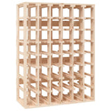 vidaXL Wijnrek 58,5x33x60,5 cm massief grenenhout