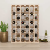 vidaXL Wijnrek 58,5x33x60,5 cm massief grenenhout