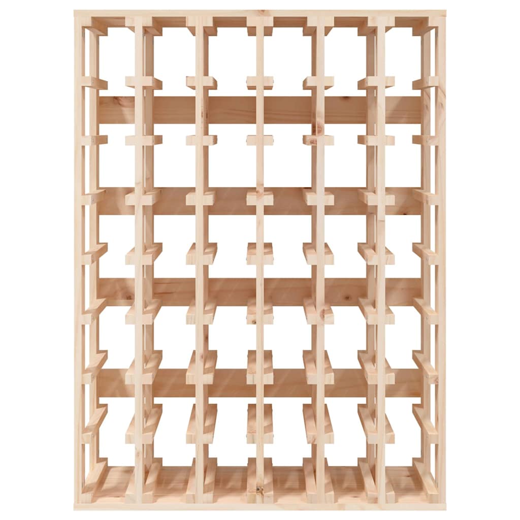 vidaXL Wijnrek 58,5x33x60,5 cm massief grenenhout