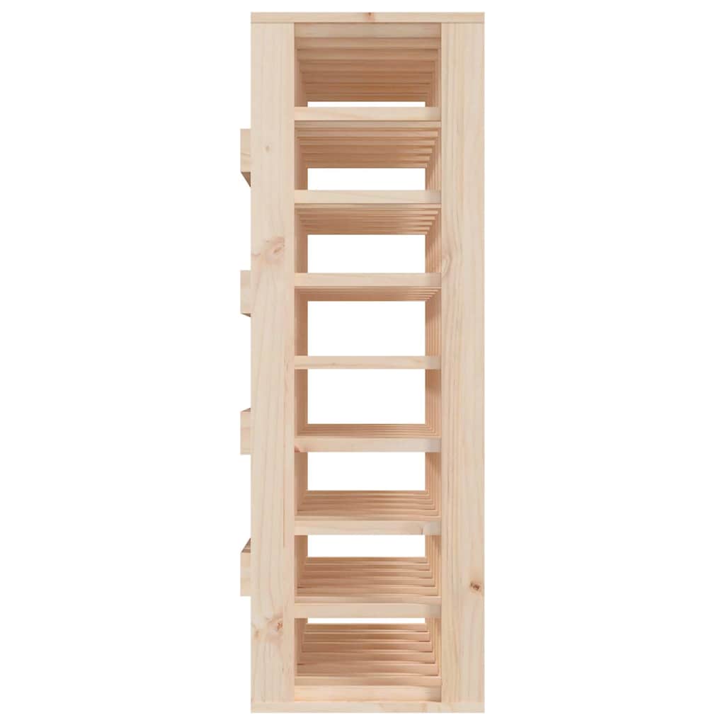 vidaXL Wijnrek 58,5x33x60,5 cm massief grenenhout