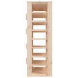 vidaXL Wijnrek 58,5x33x60,5 cm massief grenenhout