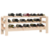 vidaXL Wine Rack 109.5x30x107.5 cm Solid Pine Wood