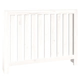 vidaXL Radiatorombouw 169x19x84 cm massief grenenhout grijs