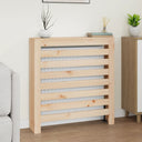 vidaXL Radiator Cover 79.5x19x84 cm Solid Pine Wood