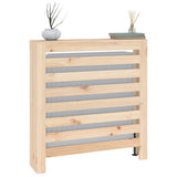 vidaXL Radiator Cover 79.5x19x84 cm Solid Pine Wood