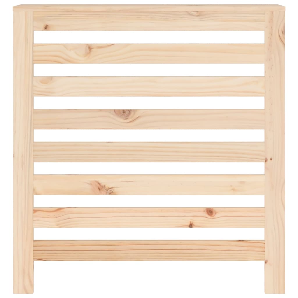 vidaXL Radiator Cover 79.5x19x84 cm Solid Pine Wood