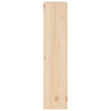 vidaXL Radiator Cover 79.5x19x84 cm Solid Pine Wood