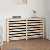 vidaXL Radiator Cover 79.5x19x84 cm Solid Pine Wood