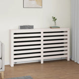 vidaXL Radiator Cover 79.5x19x84 cm Solid Pine Wood