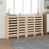 vidaXL Radiator Cover 79.5x19x84 cm Solid Pine Wood