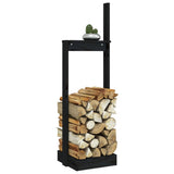 vidaXL Houtblokhouder 33,5x30x110 cm massief grenenhout