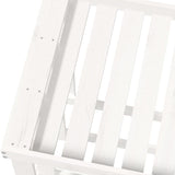 vidaXL Houtblokhouder 108x52x106 cm massief grenenhout