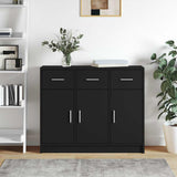 vidaXL Sideboard White 91x28x75 cm Engineered Wood