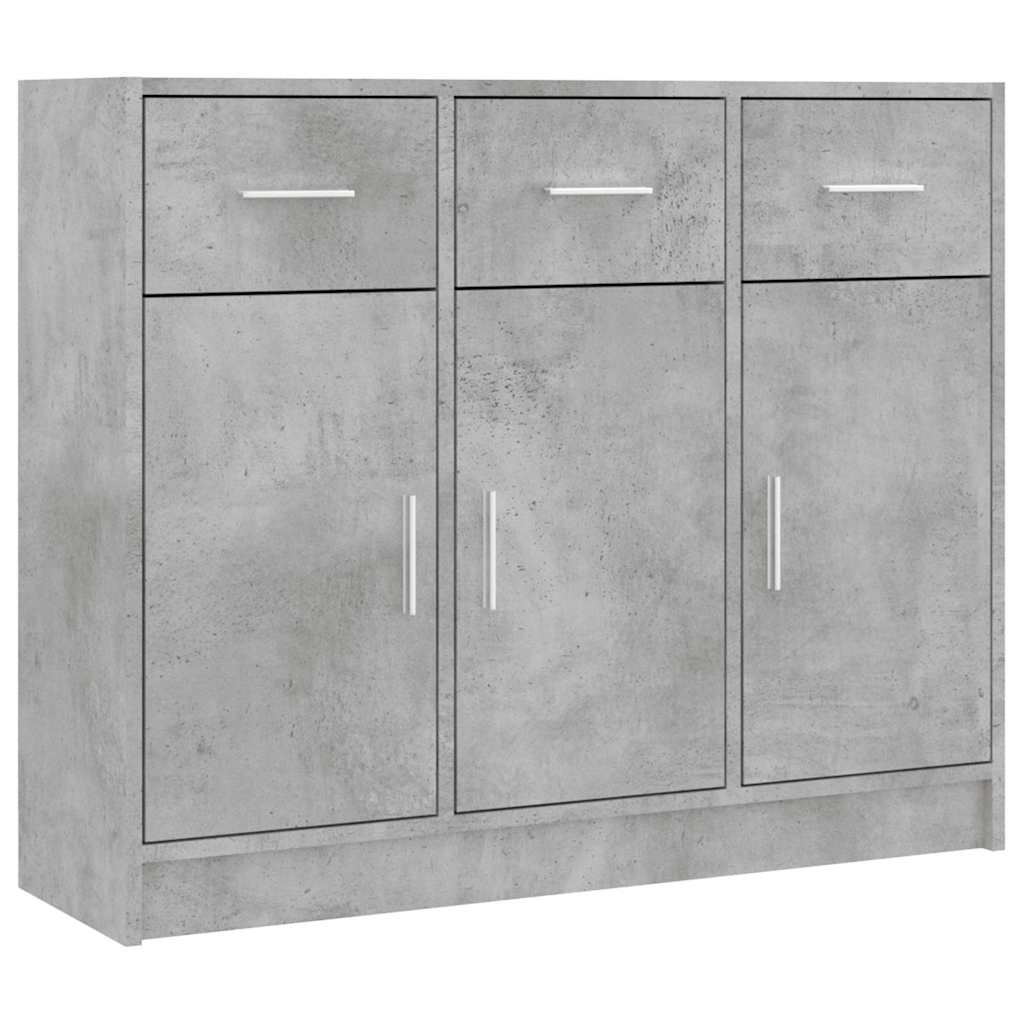 vidaXL Sideboard White 91x28x75 cm Engineered Wood