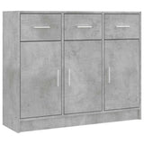 vidaXL Sideboard White 91x28x75 cm Engineered Wood
