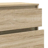 vidaXL Ladekast 60x36x103 cm bewerkt hout wit