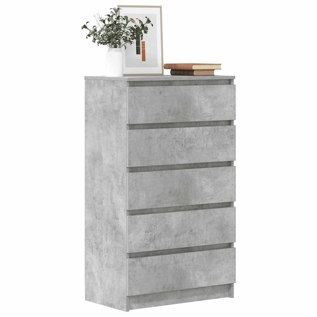 vidaXL Ladekast 60x36x103 cm bewerkt hout wit