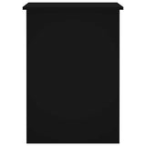 vidaXL Bureau 100x55x75 cm bewerkt hout wit