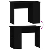 vidaXL Bureau 100x55x75 cm bewerkt hout wit