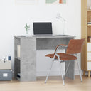 vidaXL Bureau 100x55x75 cm bewerkt hout wit