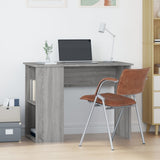 vidaXL Bureau 100x55x75 cm bewerkt hout wit