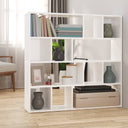 vidaXL Boekenkast/kamerscherm 105x24x102 cm wit