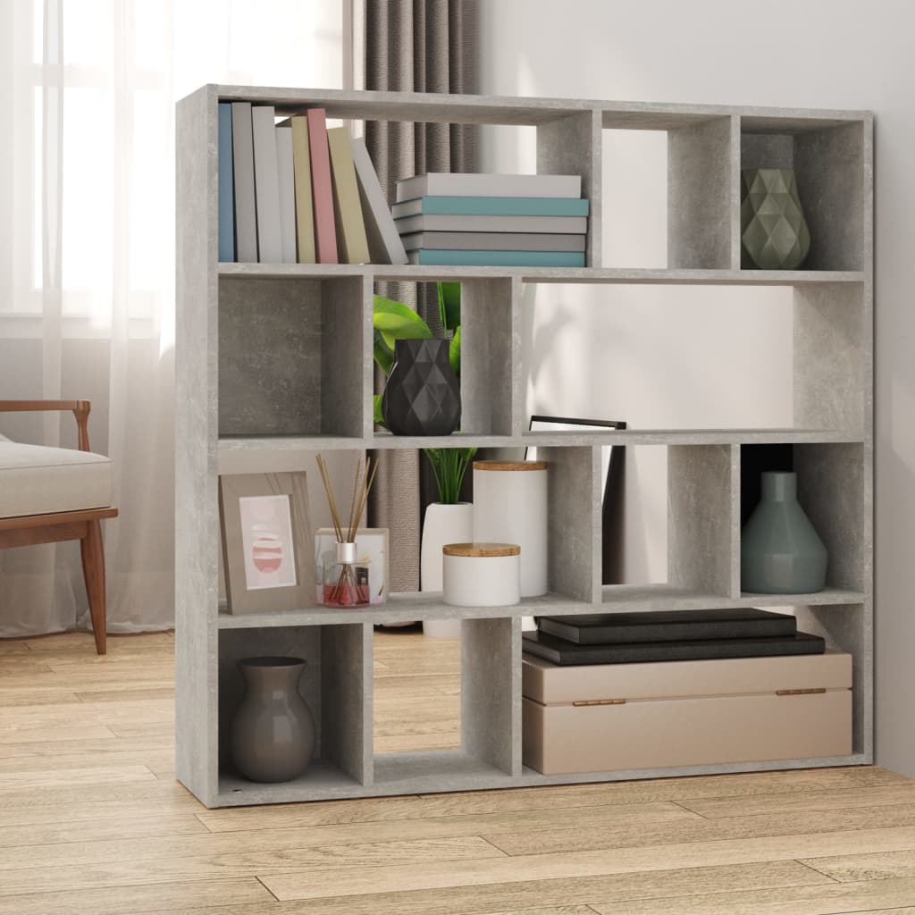vidaXL Boekenkast/kamerscherm 105x24x102 cm wit