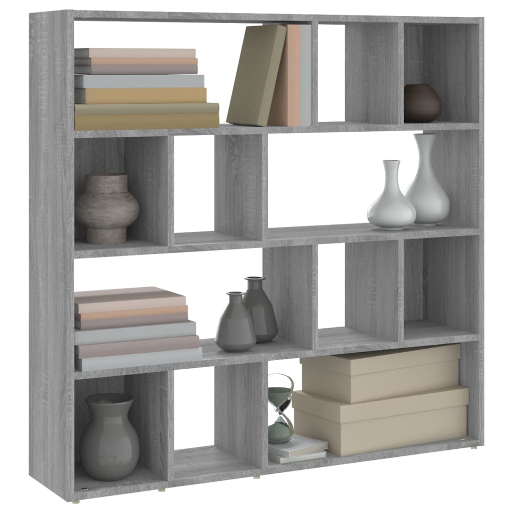 vidaXL Boekenkast/kamerscherm 105x24x102 cm wit
