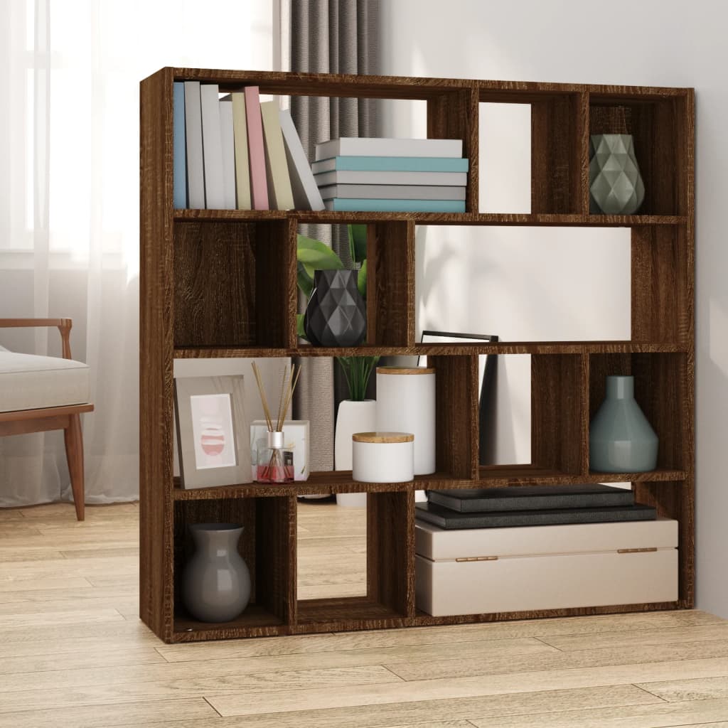vidaXL Boekenkast/kamerscherm 105x24x102 cm wit