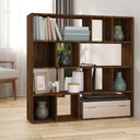 vidaXL Boekenkast/kamerscherm 105x24x102 cm wit