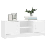 vidaXL TV Cabinet 102x30x37.5 cm Engineered Wood White