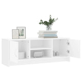 vidaXL TV Cabinet 102x30x37.5 cm Engineered Wood White