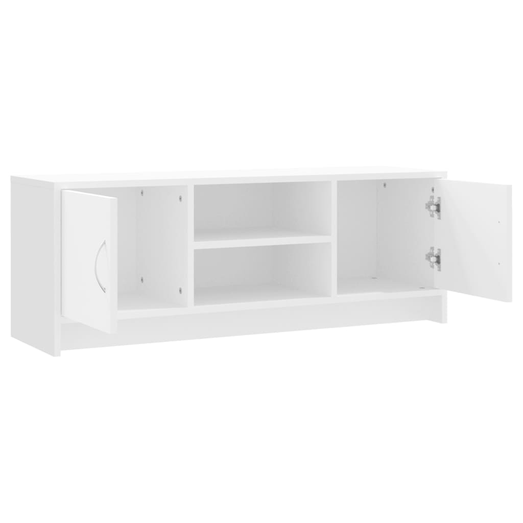 vidaXL TV Cabinet 102x30x37.5 cm Engineered Wood White
