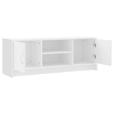 vidaXL TV Cabinet 102x30x37.5 cm Engineered Wood White