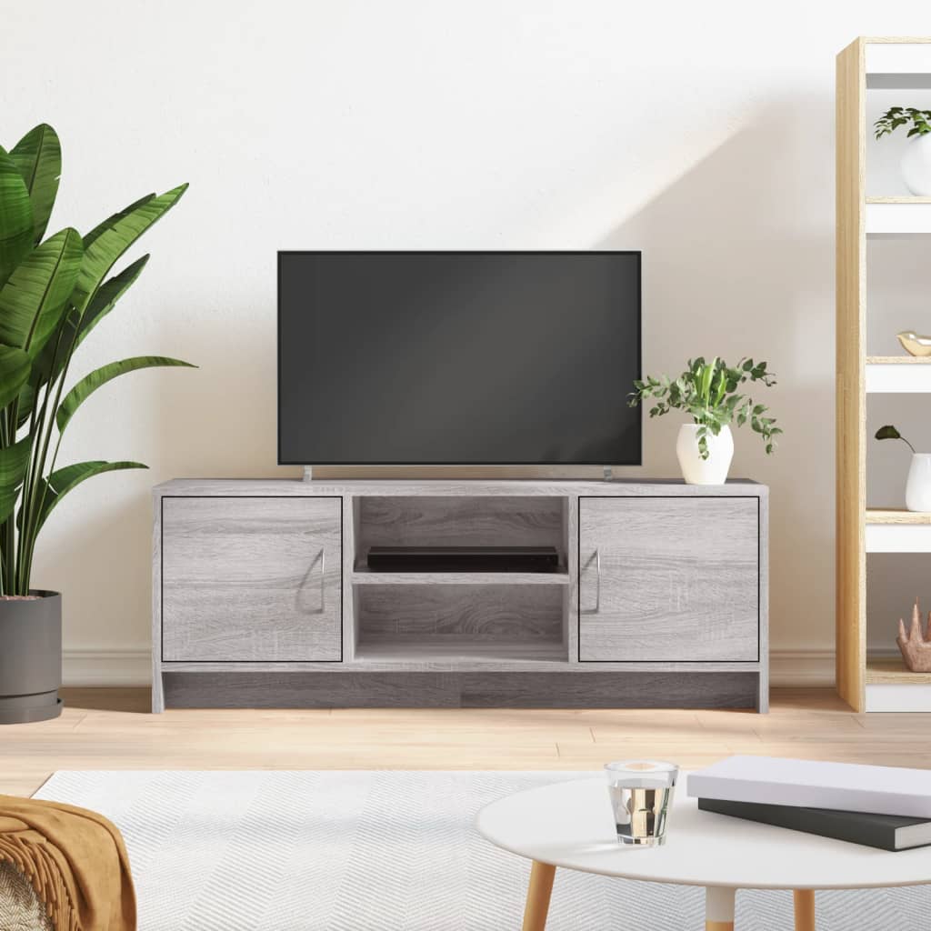 vidaXL TV Cabinet 102x30x37.5 cm Engineered Wood White