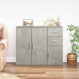 vidaXL Dressoir 91x29,5x75 cm bewerkt hout wit