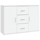 vidaXL Sideboard 91x29.5x65 cm engineered wood white