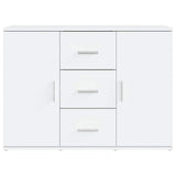 vidaXL Sideboard 91x29.5x65 cm engineered wood white