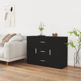 vidaXL Sideboard 91x29.5x65 cm engineered wood white