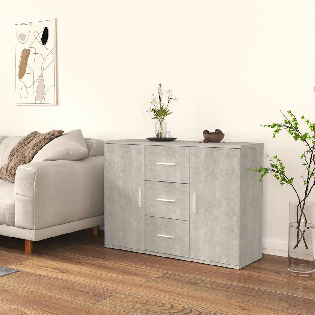 vidaXL Sideboard 91x29.5x65 cm engineered wood white