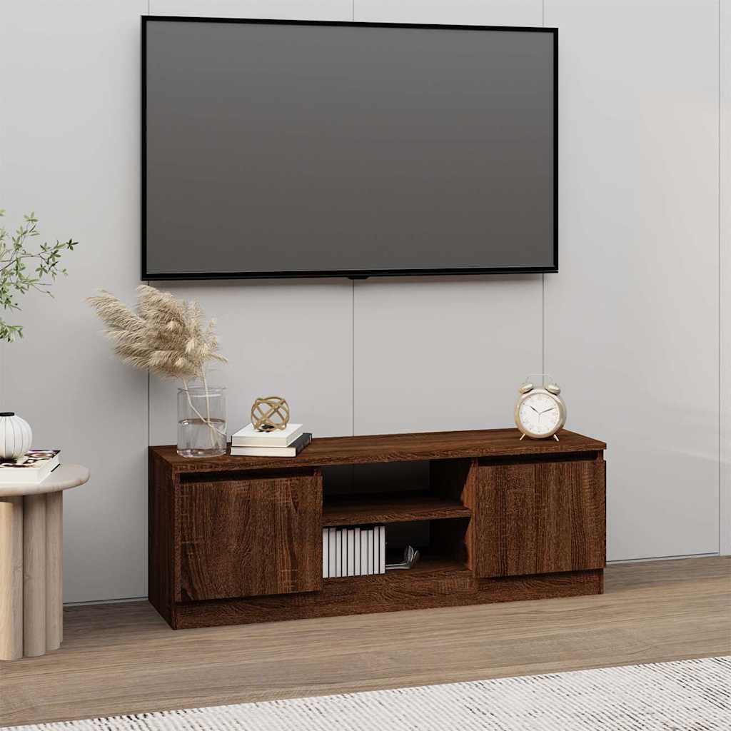 vidaXL TV Cabinet with Door 102x30x36 cm White