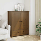 vidaXL Hoge kast 83x41,5x100 cm massief grenenhout
