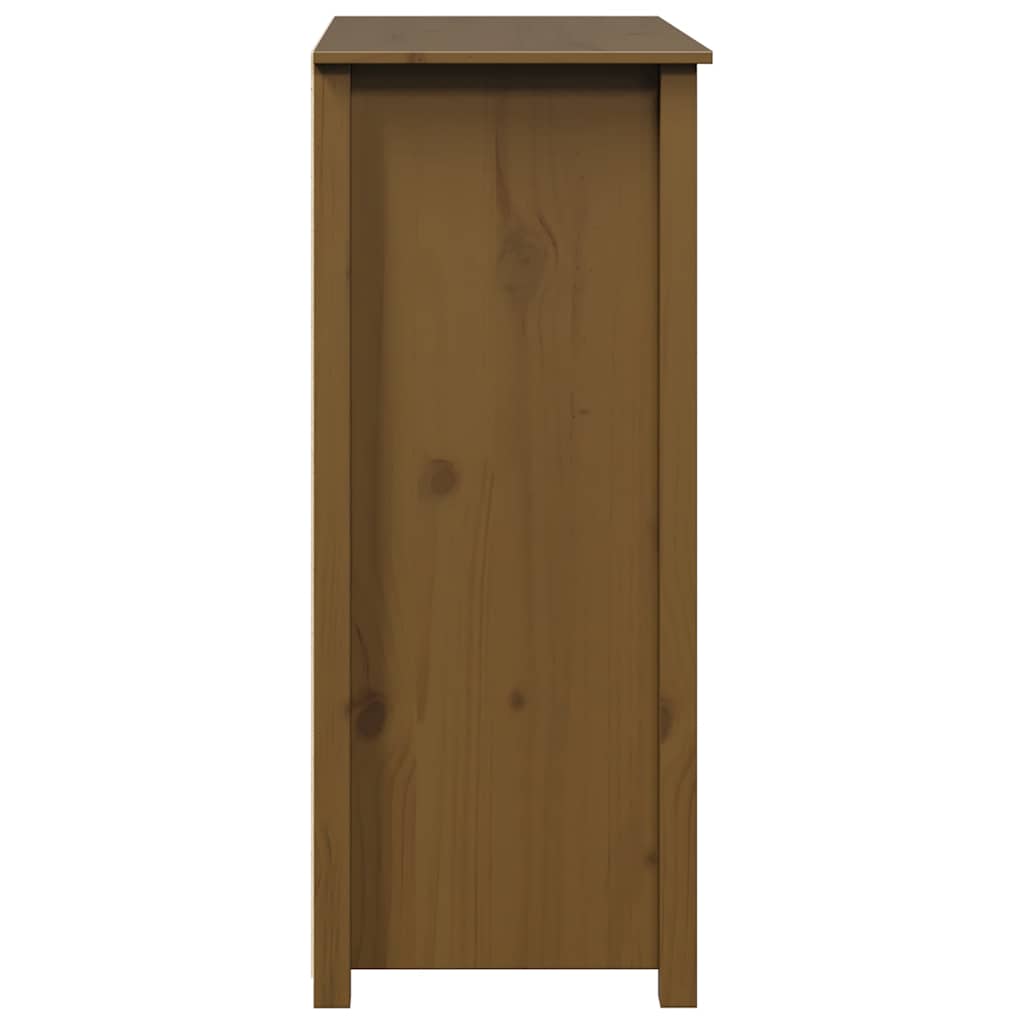 vidaXL Hoge kast 83x41,5x100 cm massief grenenhout