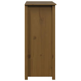 vidaXL Hoge kast 83x41,5x100 cm massief grenenhout
