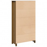 vidaXL Hoge kast 80x35x154 cm massief grenenhout