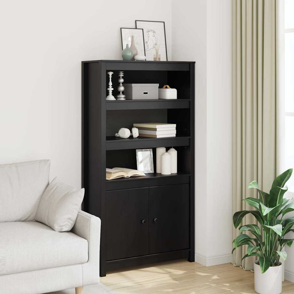 vidaXL Hoge kast 80x35x154 cm massief grenenhout